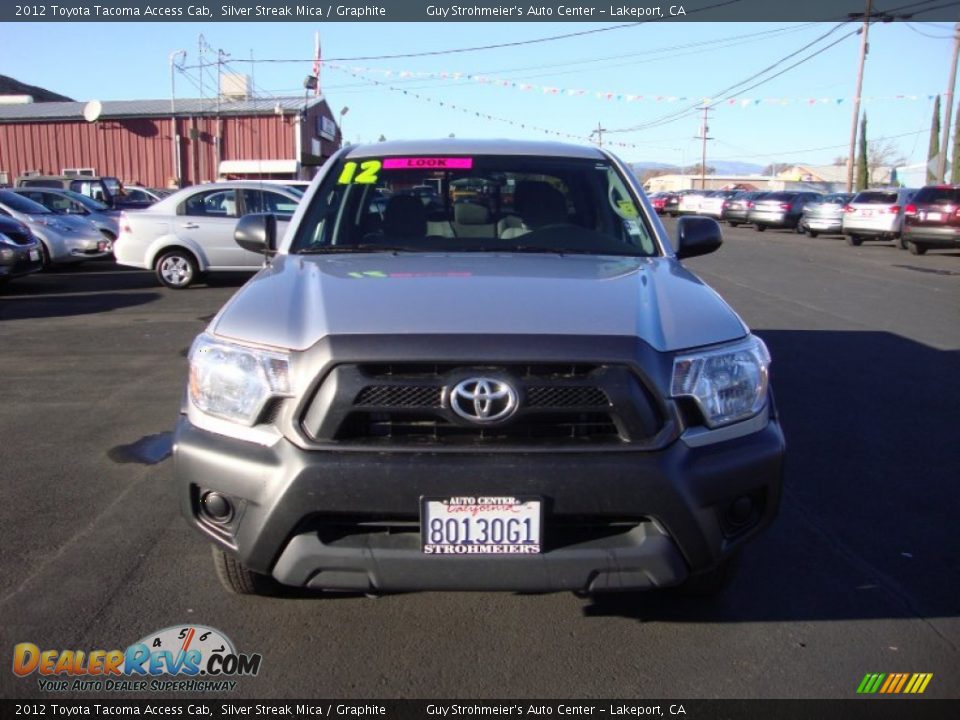 2012 Toyota Tacoma Access Cab Silver Streak Mica / Graphite Photo #2