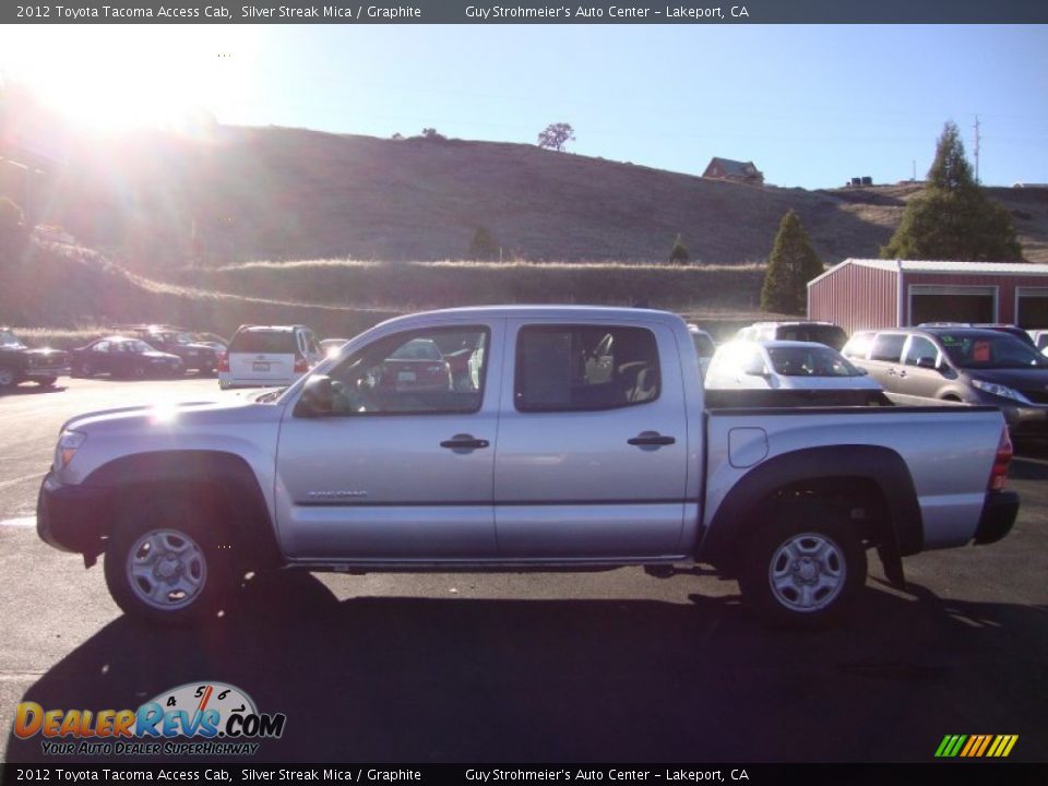 2012 Toyota Tacoma Access Cab Silver Streak Mica / Graphite Photo #4