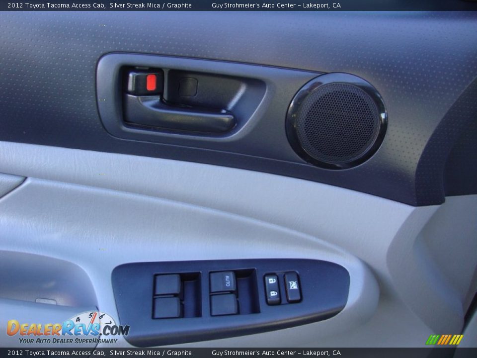 2012 Toyota Tacoma Access Cab Silver Streak Mica / Graphite Photo #10