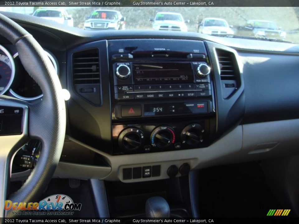 2012 Toyota Tacoma Access Cab Silver Streak Mica / Graphite Photo #14