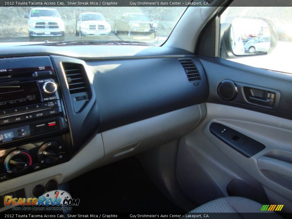 2012 Toyota Tacoma Access Cab Silver Streak Mica / Graphite Photo #15
