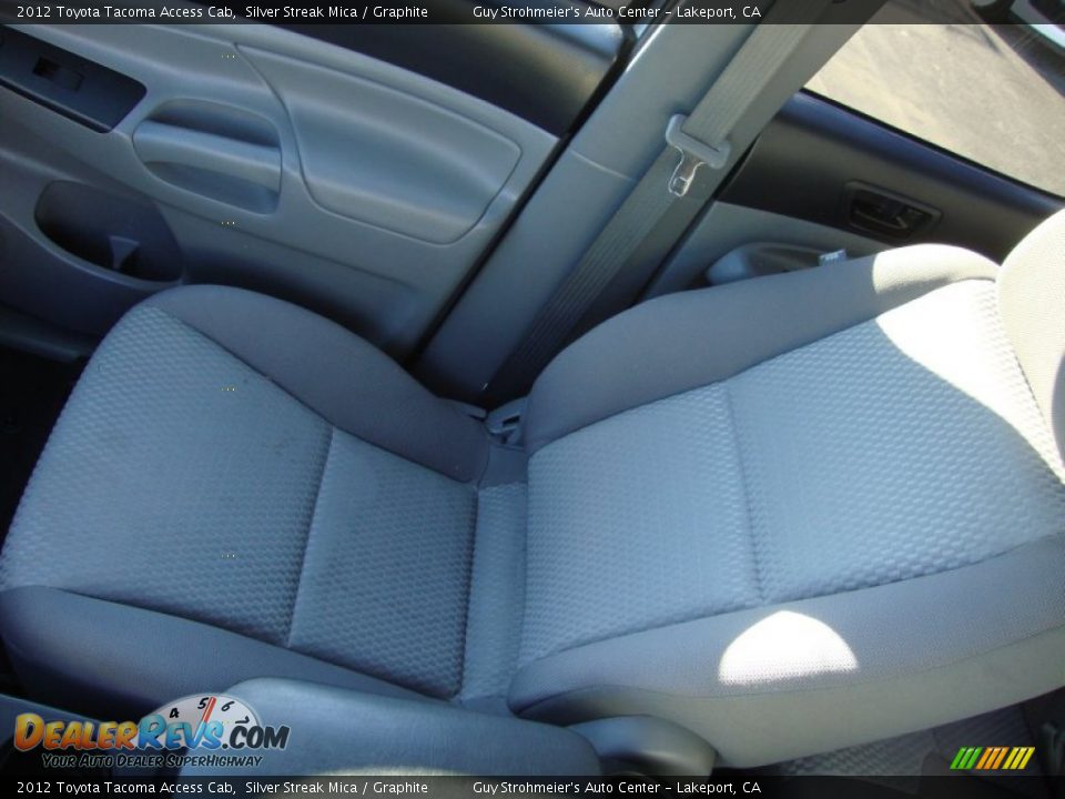 2012 Toyota Tacoma Access Cab Silver Streak Mica / Graphite Photo #17