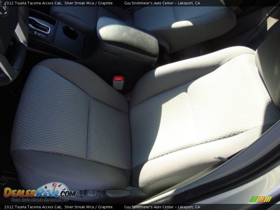 2012 Toyota Tacoma Access Cab Silver Streak Mica / Graphite Photo #19