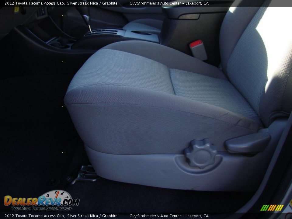 2012 Toyota Tacoma Access Cab Silver Streak Mica / Graphite Photo #20