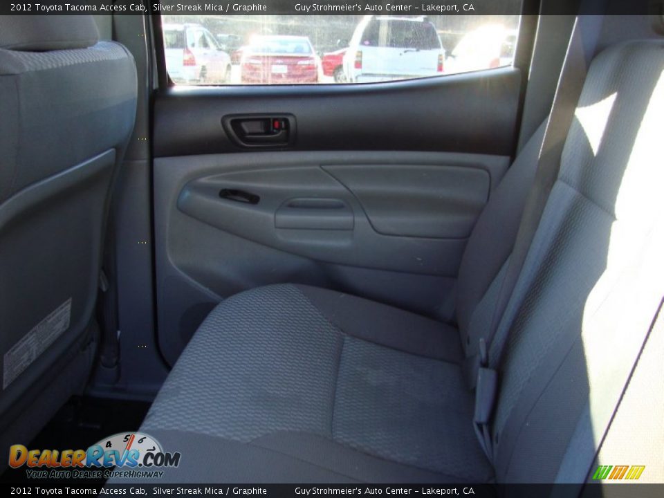 2012 Toyota Tacoma Access Cab Silver Streak Mica / Graphite Photo #21