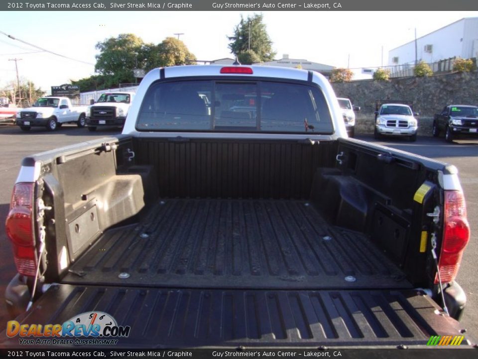 2012 Toyota Tacoma Access Cab Silver Streak Mica / Graphite Photo #24