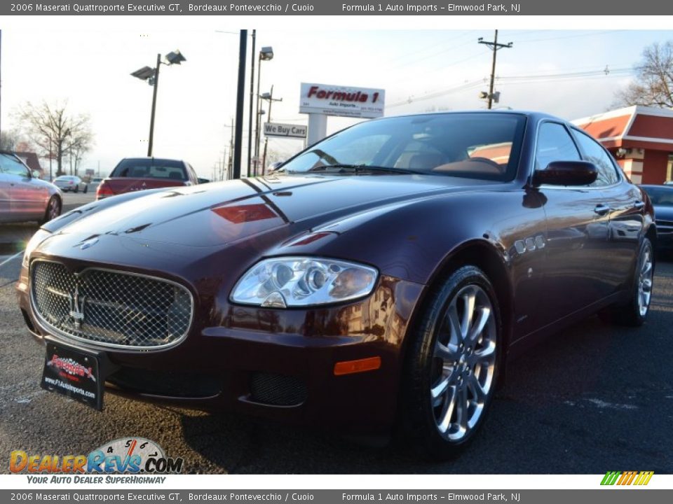 2006 Maserati Quattroporte Executive GT Bordeaux Pontevecchio / Cuoio Photo #1