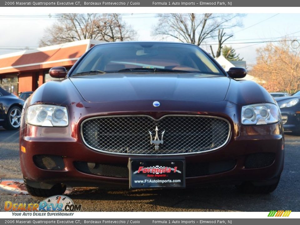 2006 Maserati Quattroporte Executive GT Bordeaux Pontevecchio / Cuoio Photo #2