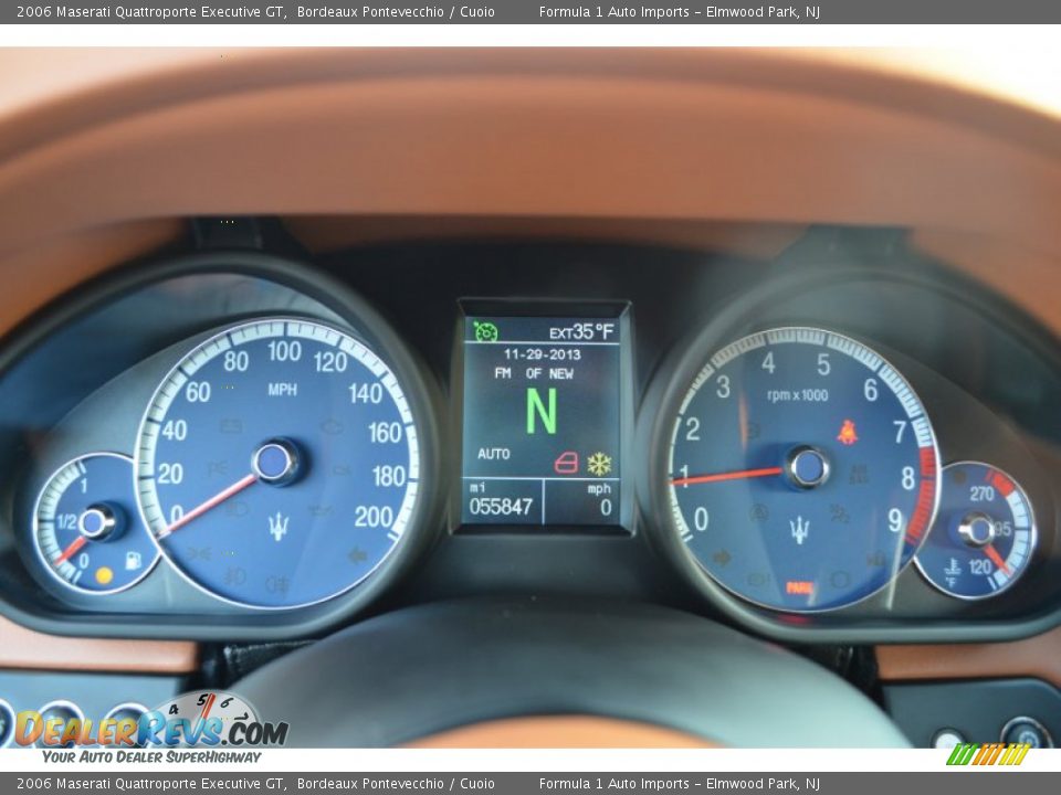 2006 Maserati Quattroporte Executive GT Gauges Photo #10