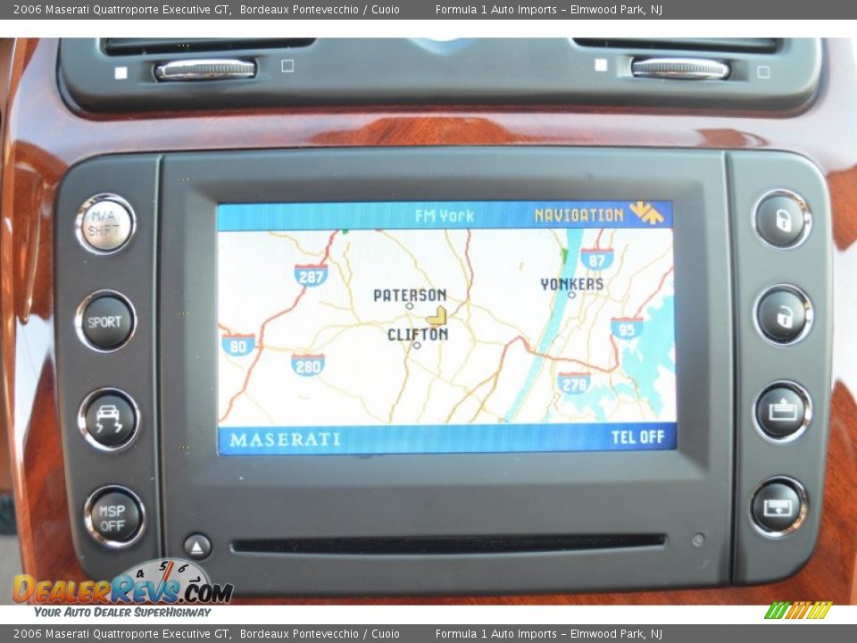 Navigation of 2006 Maserati Quattroporte Executive GT Photo #17