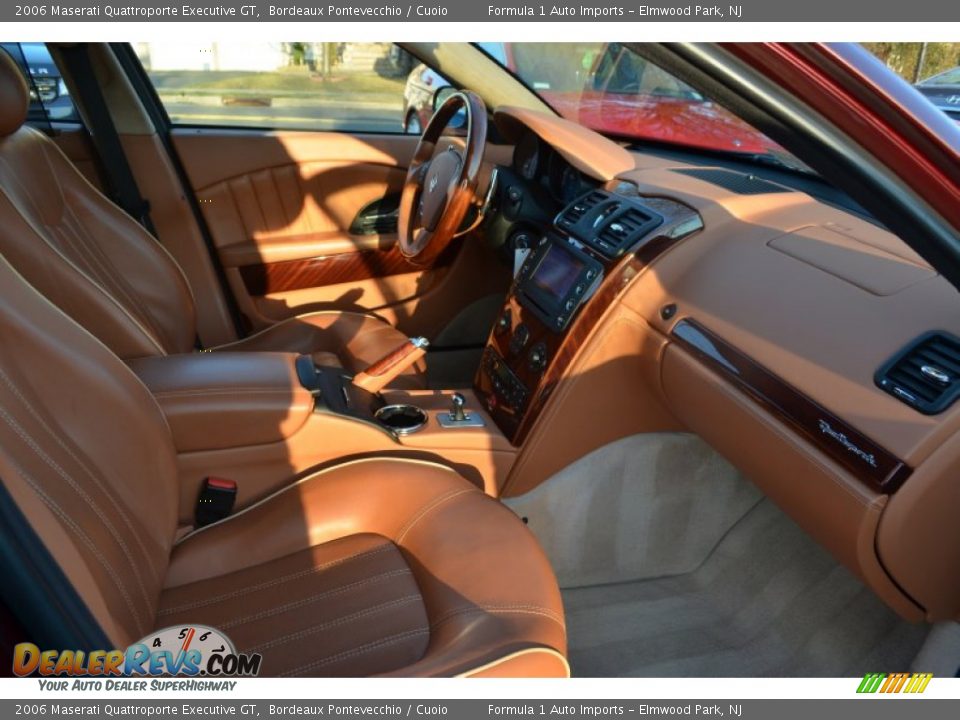 2006 Maserati Quattroporte Executive GT Bordeaux Pontevecchio / Cuoio Photo #25