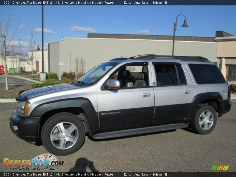 2004 Chevrolet TrailBlazer EXT LS 4x4 Silverstone Metallic / Medium Pewter Photo #1