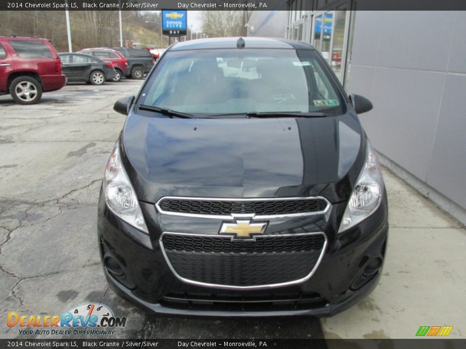 2014 Chevrolet Spark LS Black Granite / Silver/Silver Photo #8