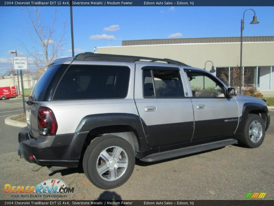 2004 Chevrolet TrailBlazer EXT LS 4x4 Silverstone Metallic / Medium Pewter Photo #8