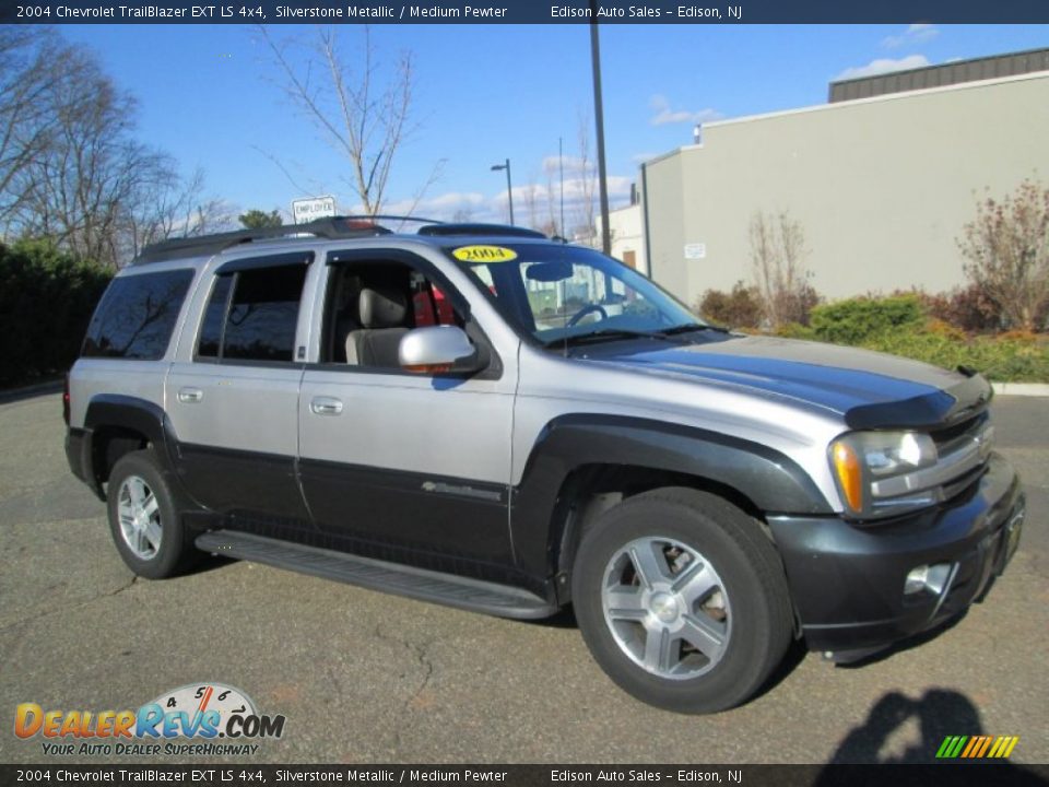 2004 Chevrolet TrailBlazer EXT LS 4x4 Silverstone Metallic / Medium Pewter Photo #10