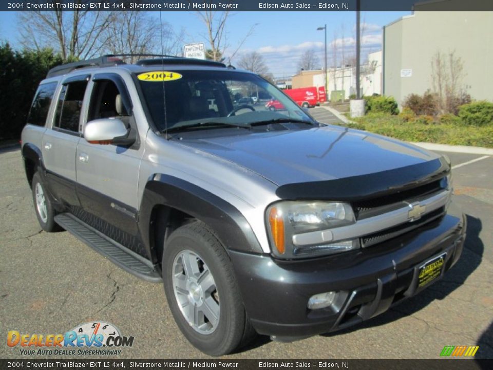 2004 Chevrolet TrailBlazer EXT LS 4x4 Silverstone Metallic / Medium Pewter Photo #11