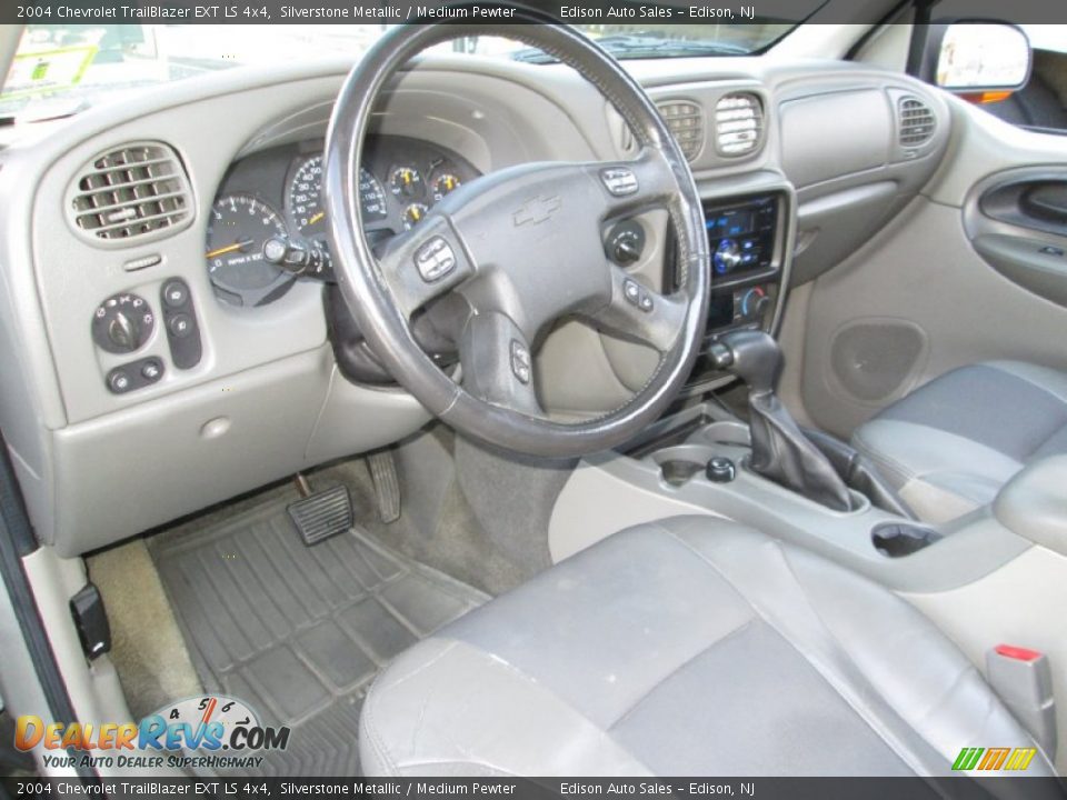 2004 Chevrolet TrailBlazer EXT LS 4x4 Silverstone Metallic / Medium Pewter Photo #15