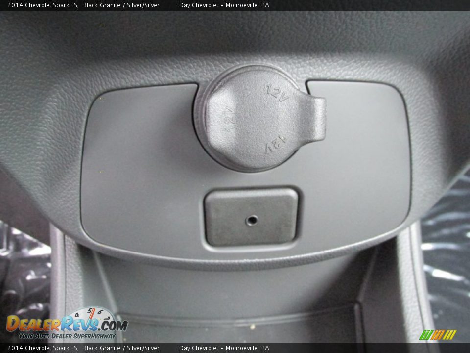 2014 Chevrolet Spark LS Black Granite / Silver/Silver Photo #17