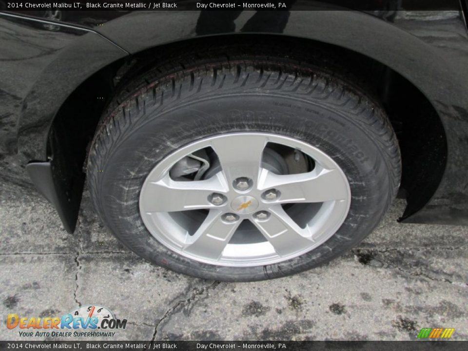 2014 Chevrolet Malibu LT Black Granite Metallic / Jet Black Photo #3