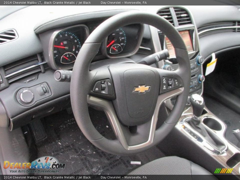 2014 Chevrolet Malibu LT Black Granite Metallic / Jet Black Photo #14