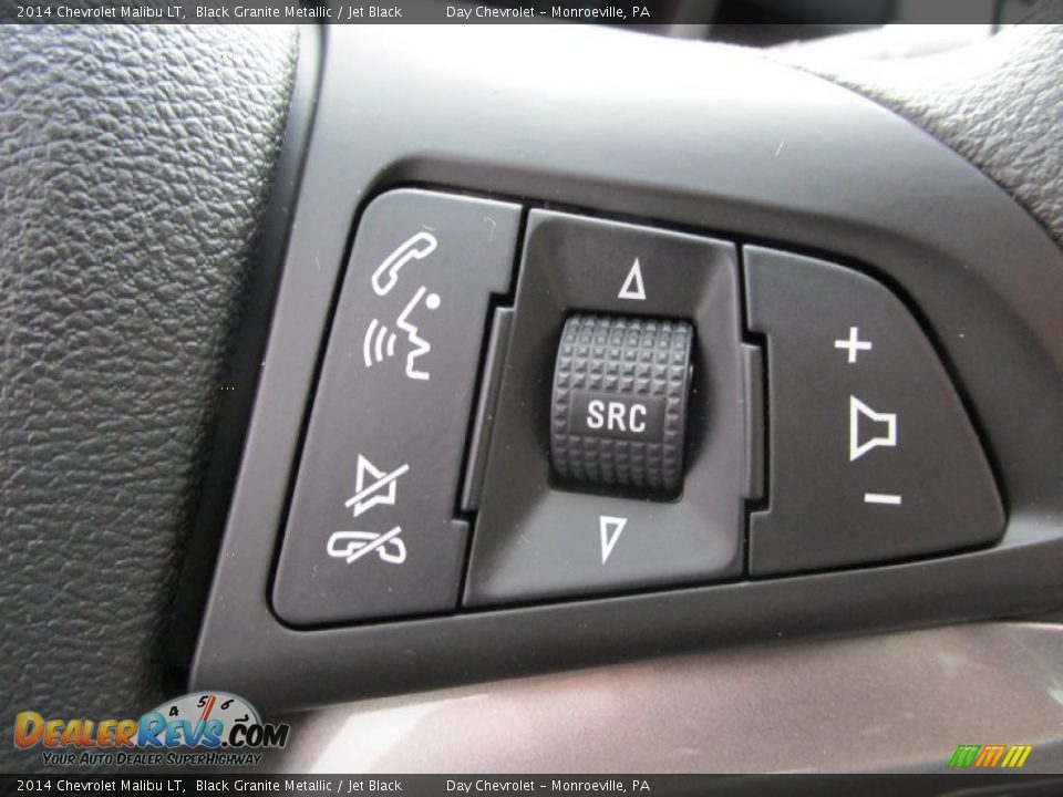 2014 Chevrolet Malibu LT Black Granite Metallic / Jet Black Photo #18