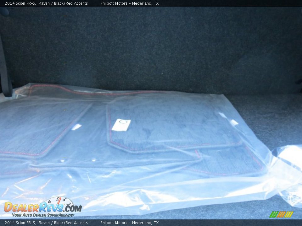 2014 Scion FR-S Raven / Black/Red Accents Photo #20