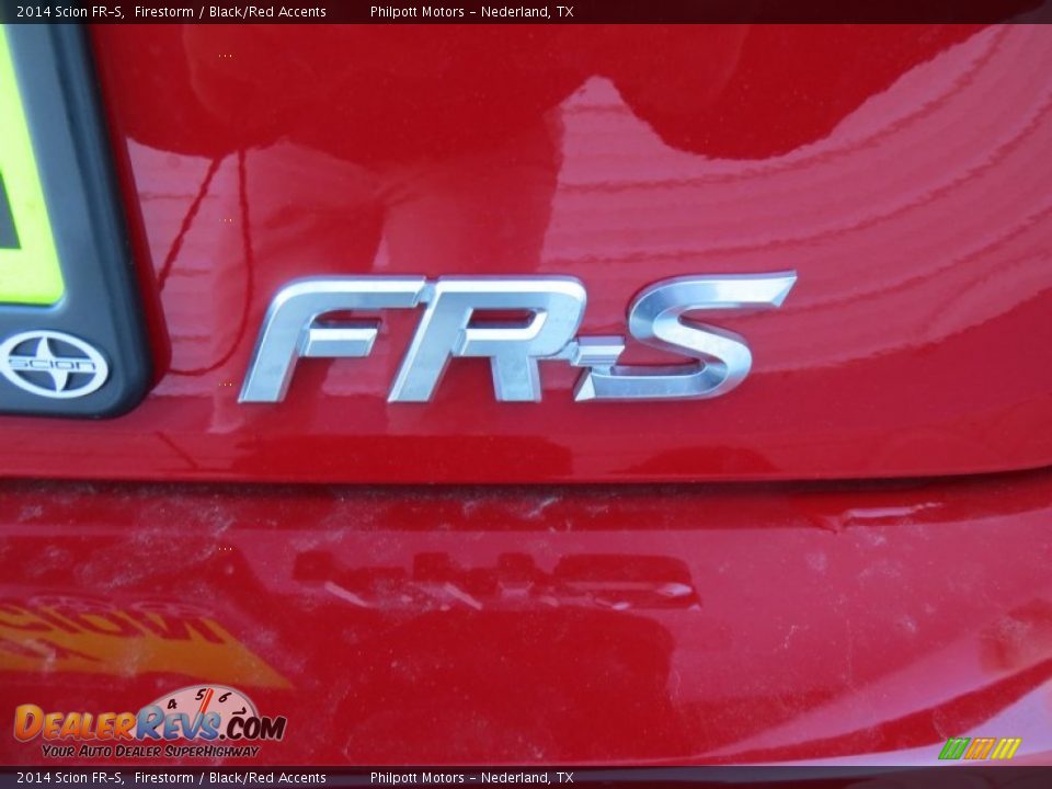 2014 Scion FR-S Firestorm / Black/Red Accents Photo #15