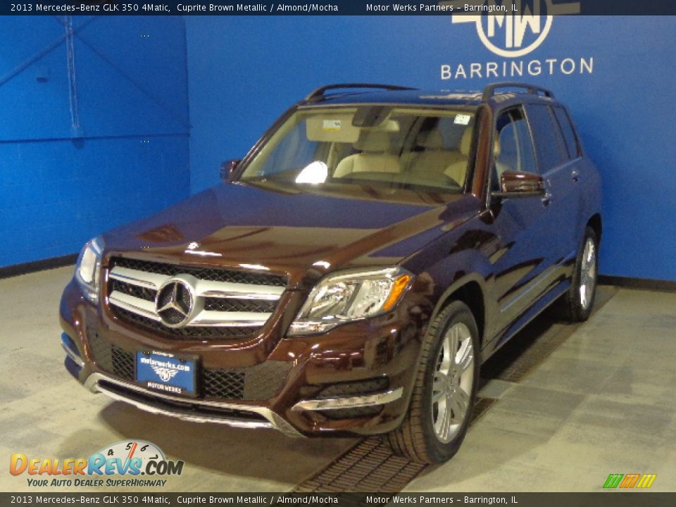 2013 Mercedes-Benz GLK 350 4Matic Cuprite Brown Metallic / Almond/Mocha Photo #1
