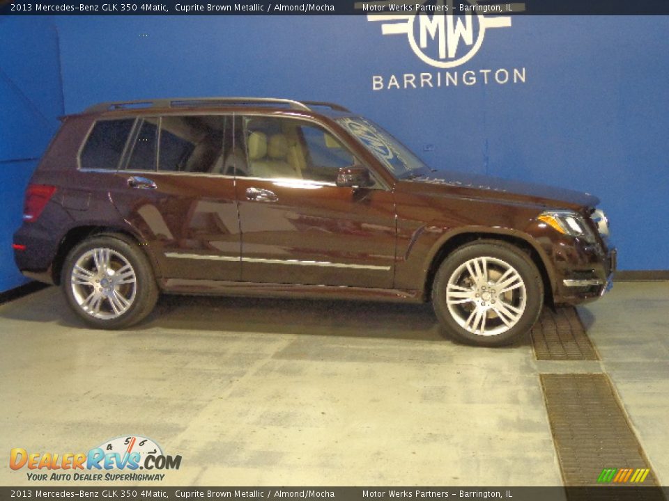 2013 Mercedes-Benz GLK 350 4Matic Cuprite Brown Metallic / Almond/Mocha Photo #3