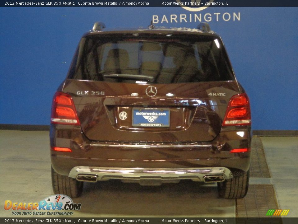 2013 Mercedes-Benz GLK 350 4Matic Cuprite Brown Metallic / Almond/Mocha Photo #4