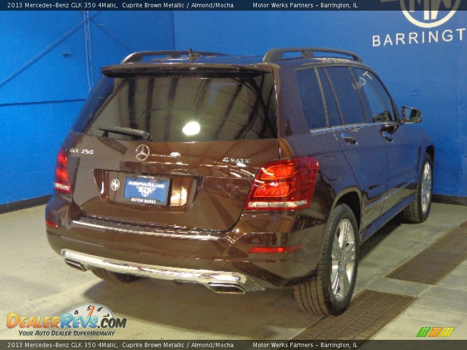 2013 Mercedes-Benz GLK 350 4Matic Cuprite Brown Metallic / Almond/Mocha Photo #5