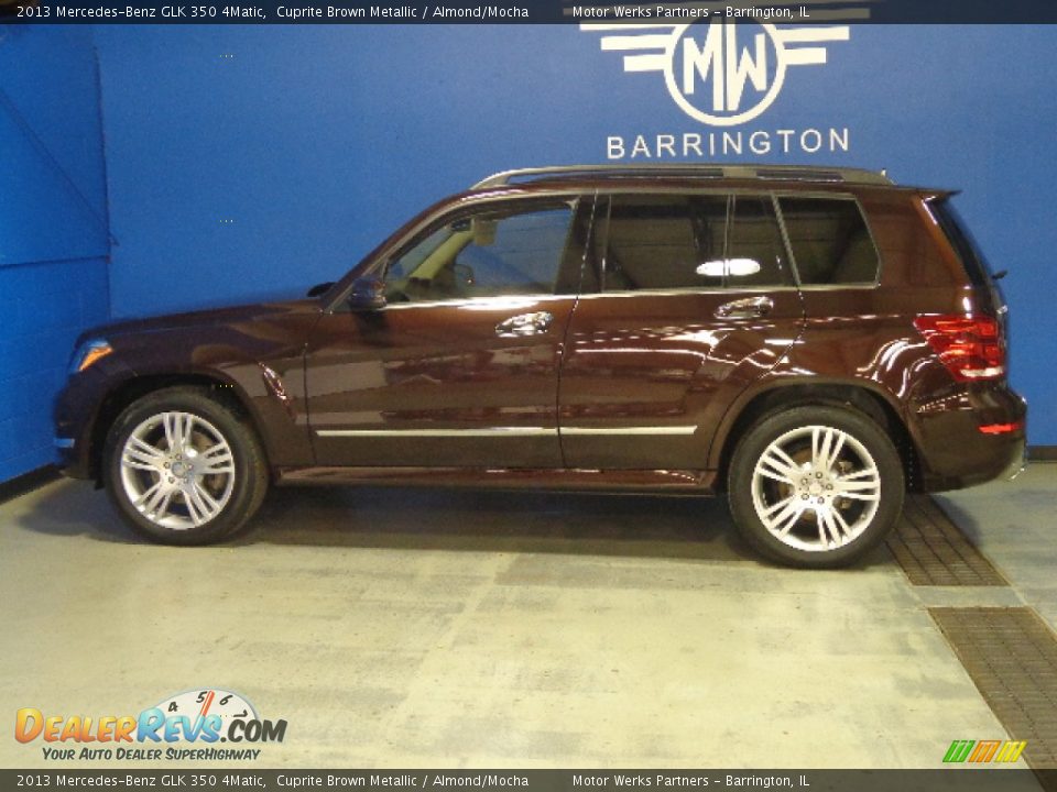 2013 Mercedes-Benz GLK 350 4Matic Cuprite Brown Metallic / Almond/Mocha Photo #6