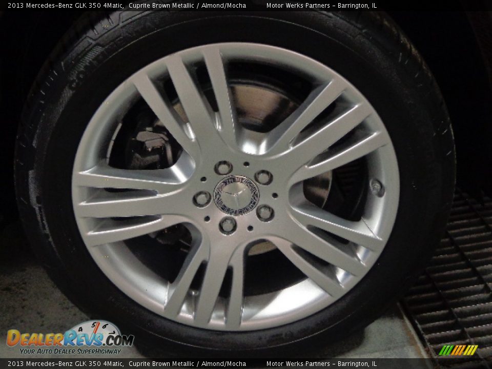 2013 Mercedes-Benz GLK 350 4Matic Cuprite Brown Metallic / Almond/Mocha Photo #7