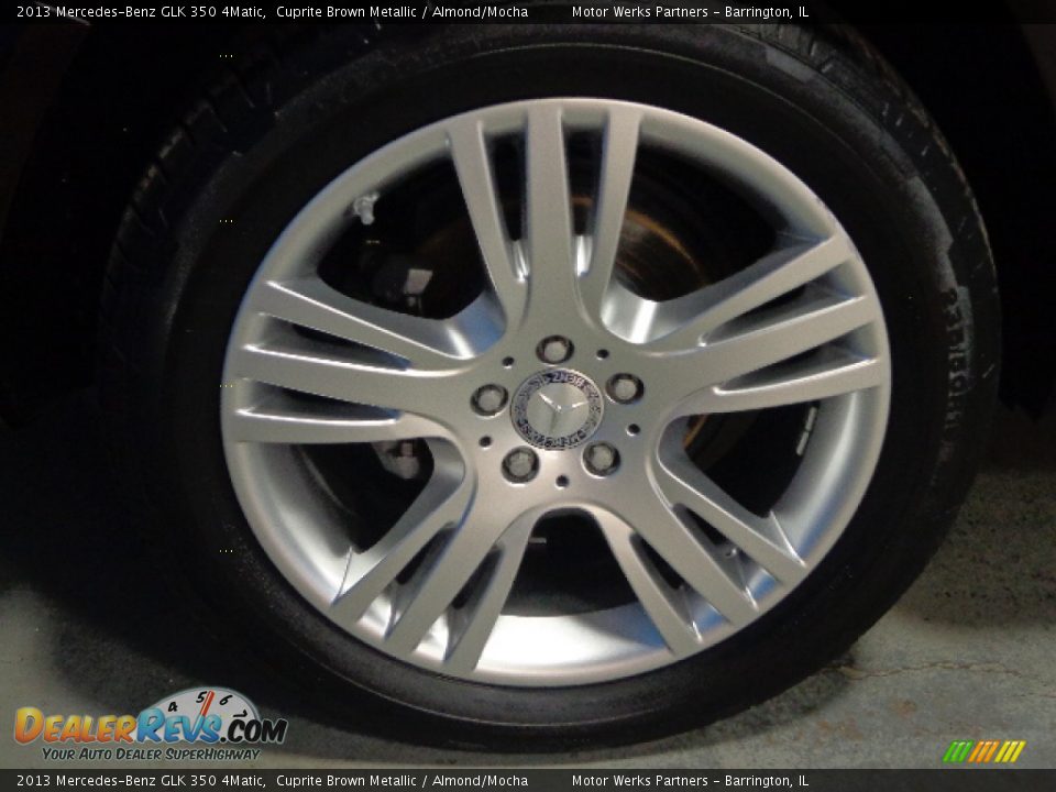2013 Mercedes-Benz GLK 350 4Matic Cuprite Brown Metallic / Almond/Mocha Photo #8