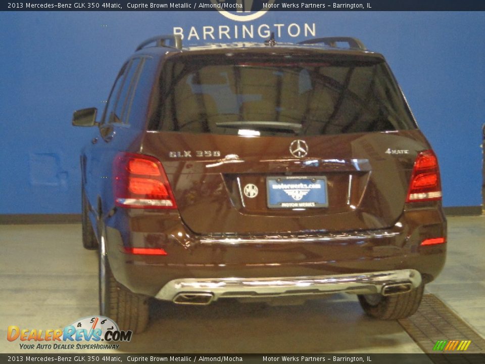 2013 Mercedes-Benz GLK 350 4Matic Cuprite Brown Metallic / Almond/Mocha Photo #9