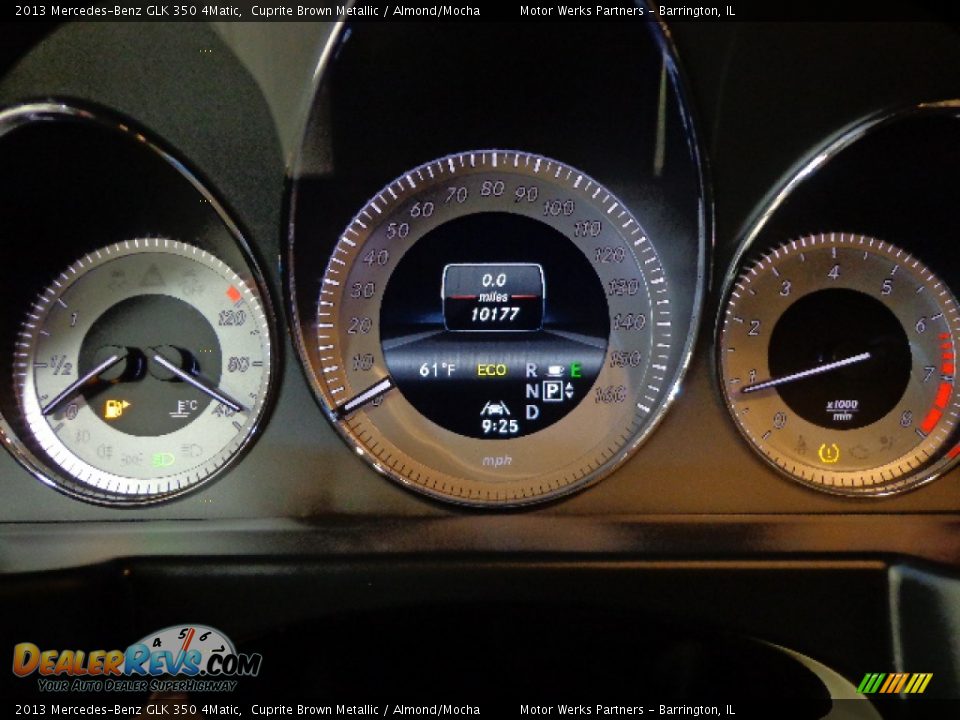 2013 Mercedes-Benz GLK 350 4Matic Cuprite Brown Metallic / Almond/Mocha Photo #10