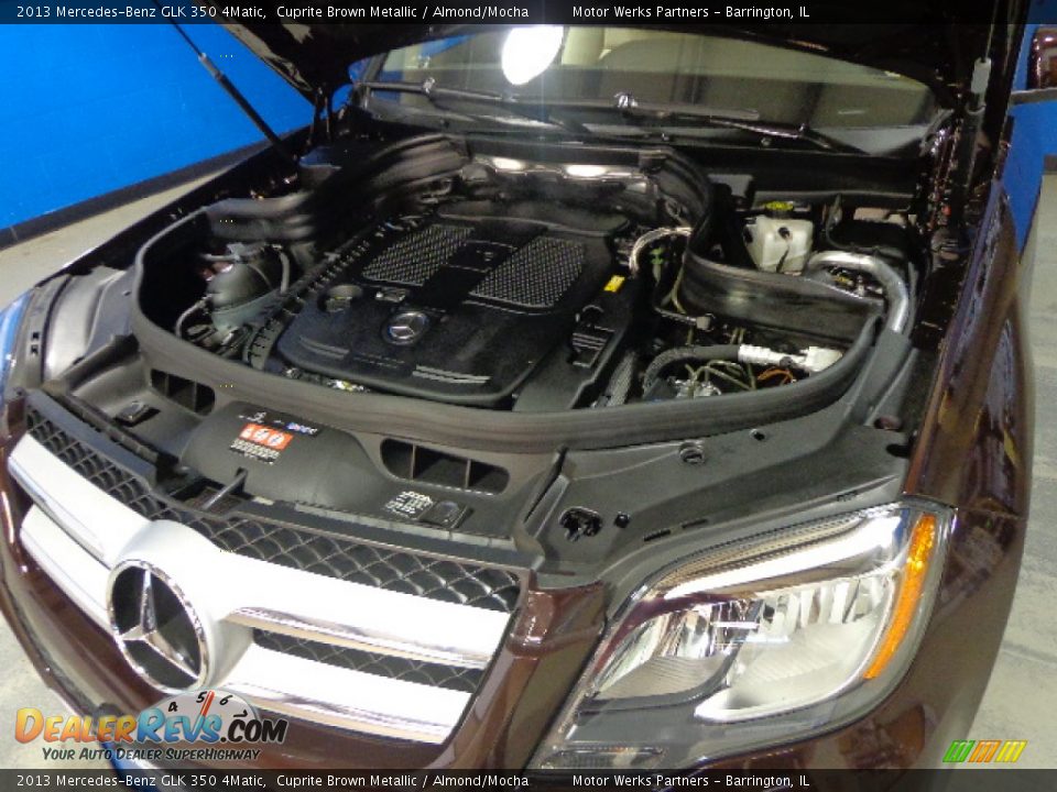 2013 Mercedes-Benz GLK 350 4Matic Cuprite Brown Metallic / Almond/Mocha Photo #12