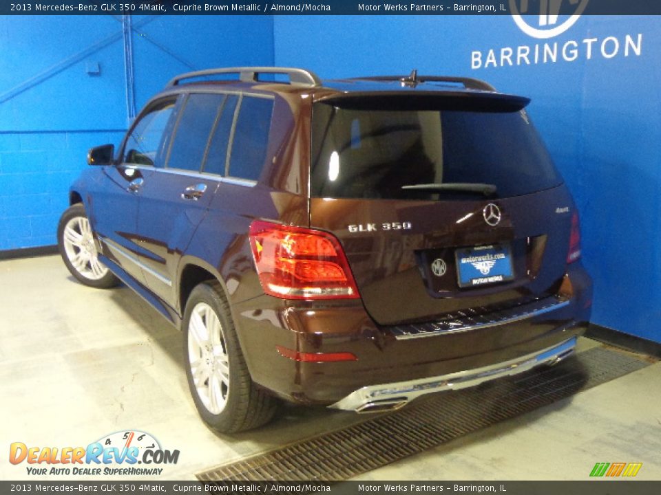2013 Mercedes-Benz GLK 350 4Matic Cuprite Brown Metallic / Almond/Mocha Photo #13