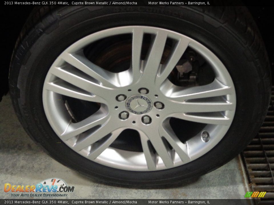 2013 Mercedes-Benz GLK 350 4Matic Cuprite Brown Metallic / Almond/Mocha Photo #14
