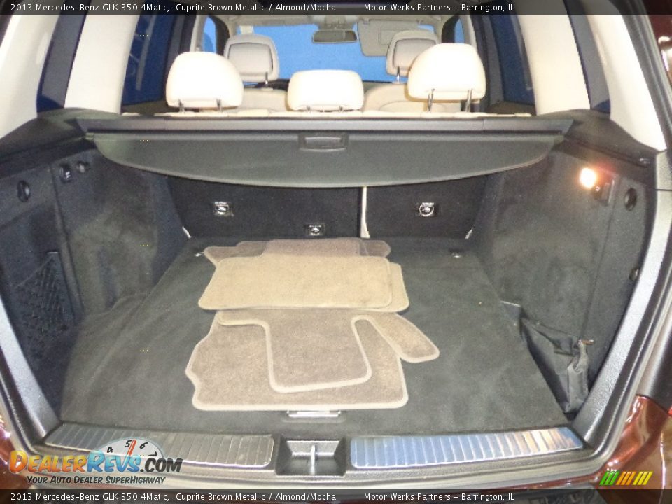 2013 Mercedes-Benz GLK 350 4Matic Cuprite Brown Metallic / Almond/Mocha Photo #25