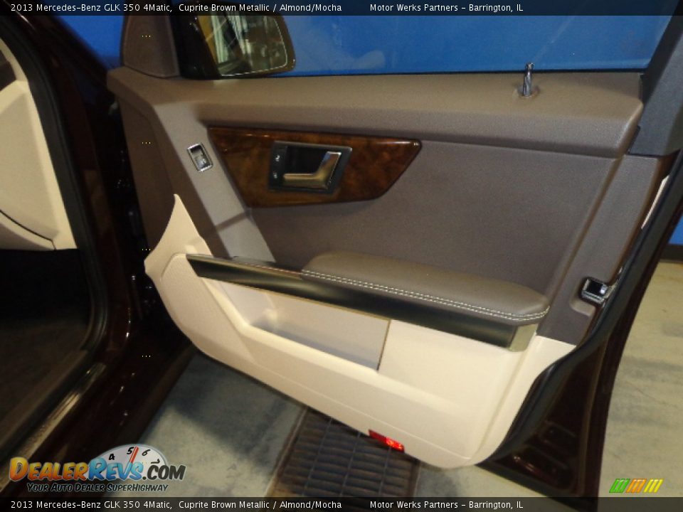 2013 Mercedes-Benz GLK 350 4Matic Cuprite Brown Metallic / Almond/Mocha Photo #29