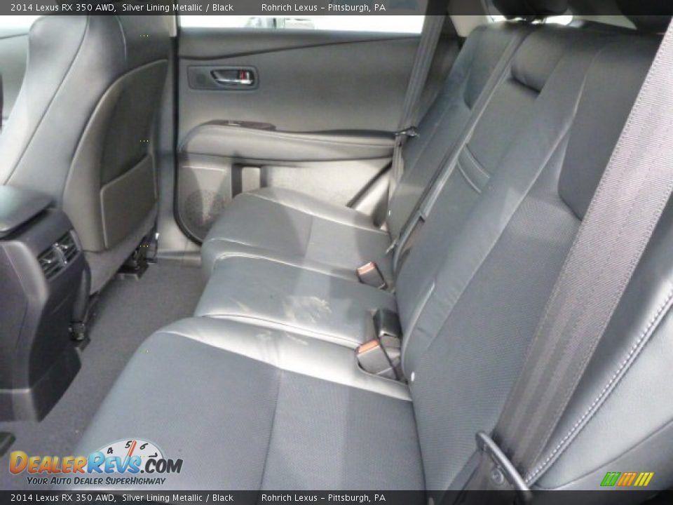 2014 Lexus RX 350 AWD Silver Lining Metallic / Black Photo #11