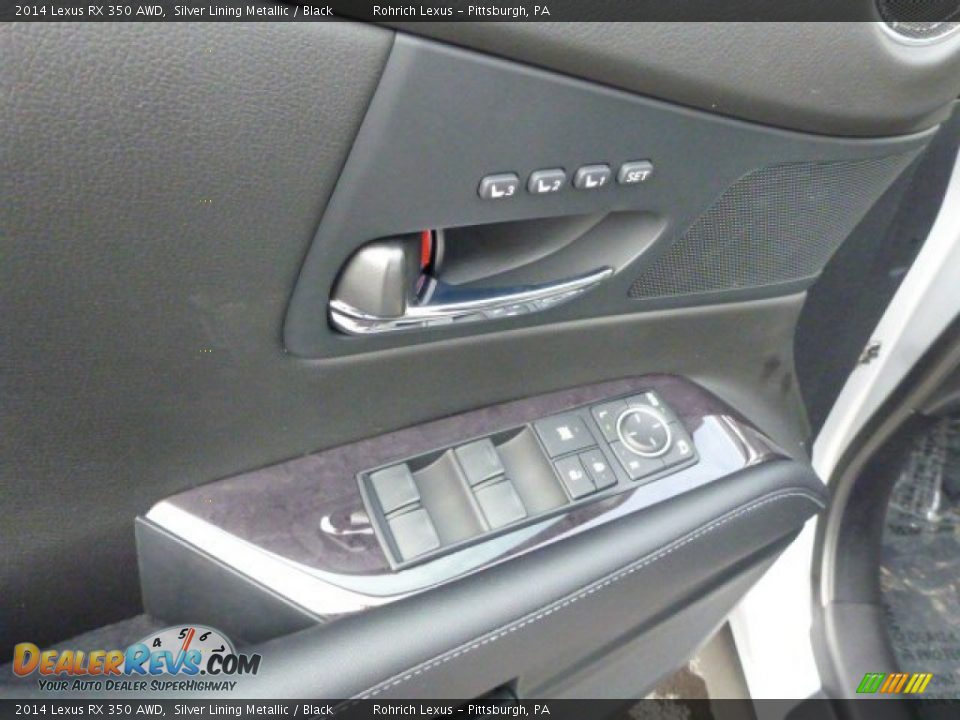 2014 Lexus RX 350 AWD Silver Lining Metallic / Black Photo #13