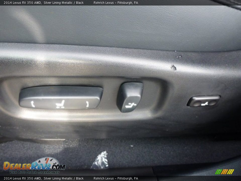 2014 Lexus RX 350 AWD Silver Lining Metallic / Black Photo #14