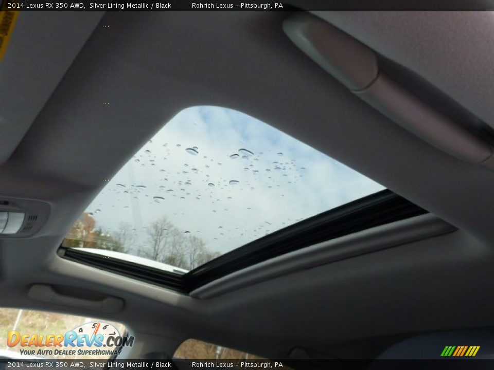 2014 Lexus RX 350 AWD Silver Lining Metallic / Black Photo #15