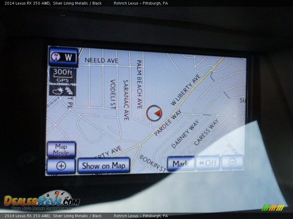 2014 Lexus RX 350 AWD Silver Lining Metallic / Black Photo #16