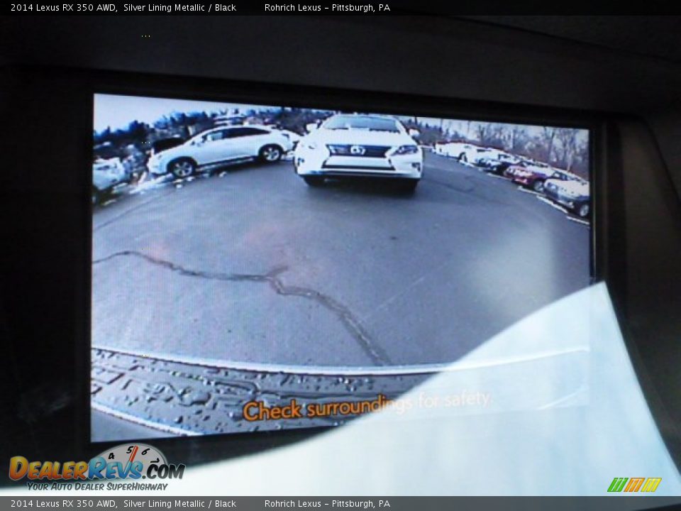 2014 Lexus RX 350 AWD Silver Lining Metallic / Black Photo #17