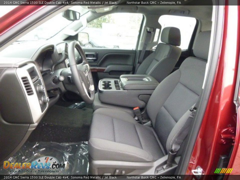 2014 GMC Sierra 1500 SLE Double Cab 4x4 Sonoma Red Metallic / Jet Black Photo #10