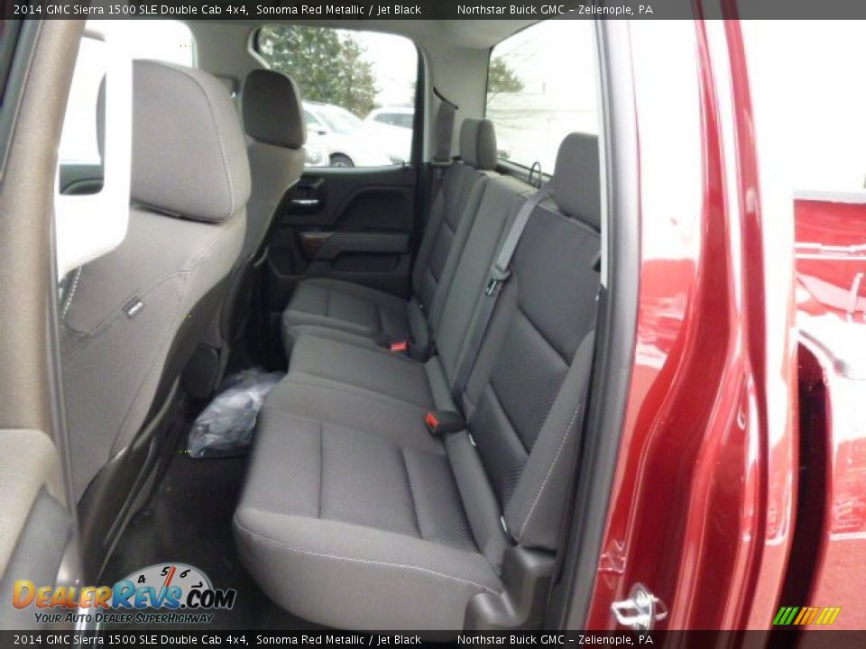 2014 GMC Sierra 1500 SLE Double Cab 4x4 Sonoma Red Metallic / Jet Black Photo #11