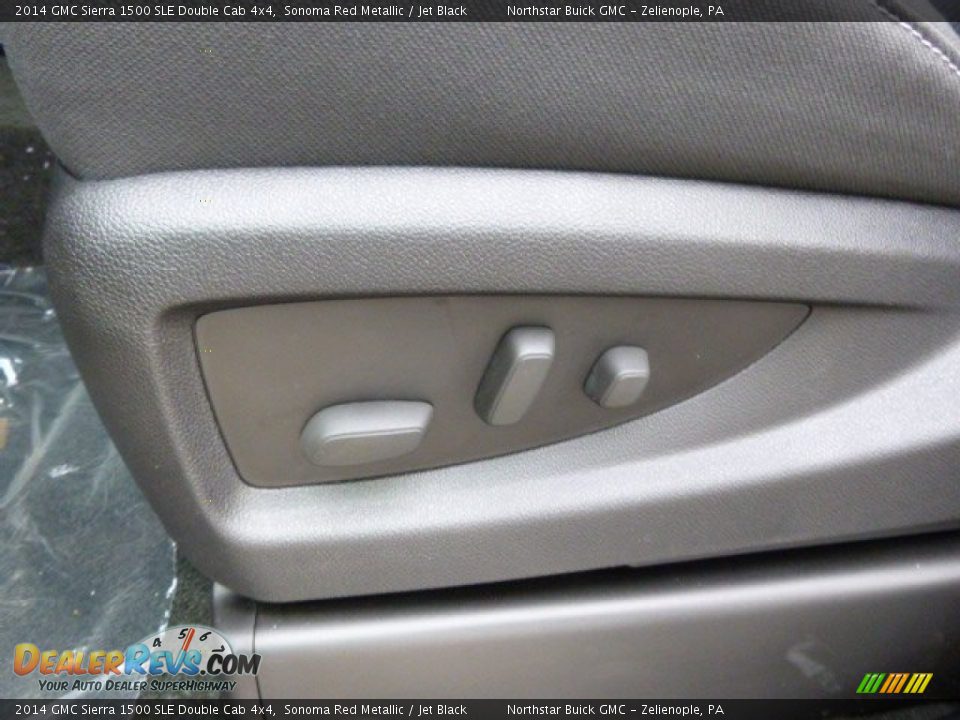2014 GMC Sierra 1500 SLE Double Cab 4x4 Sonoma Red Metallic / Jet Black Photo #14